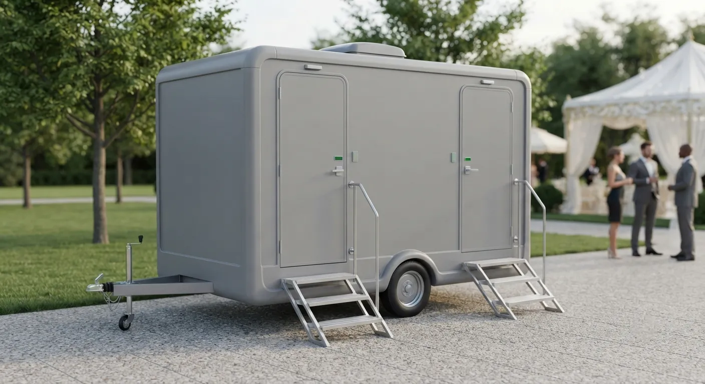 2 Stall Restroom Trailer in Frederick, MD