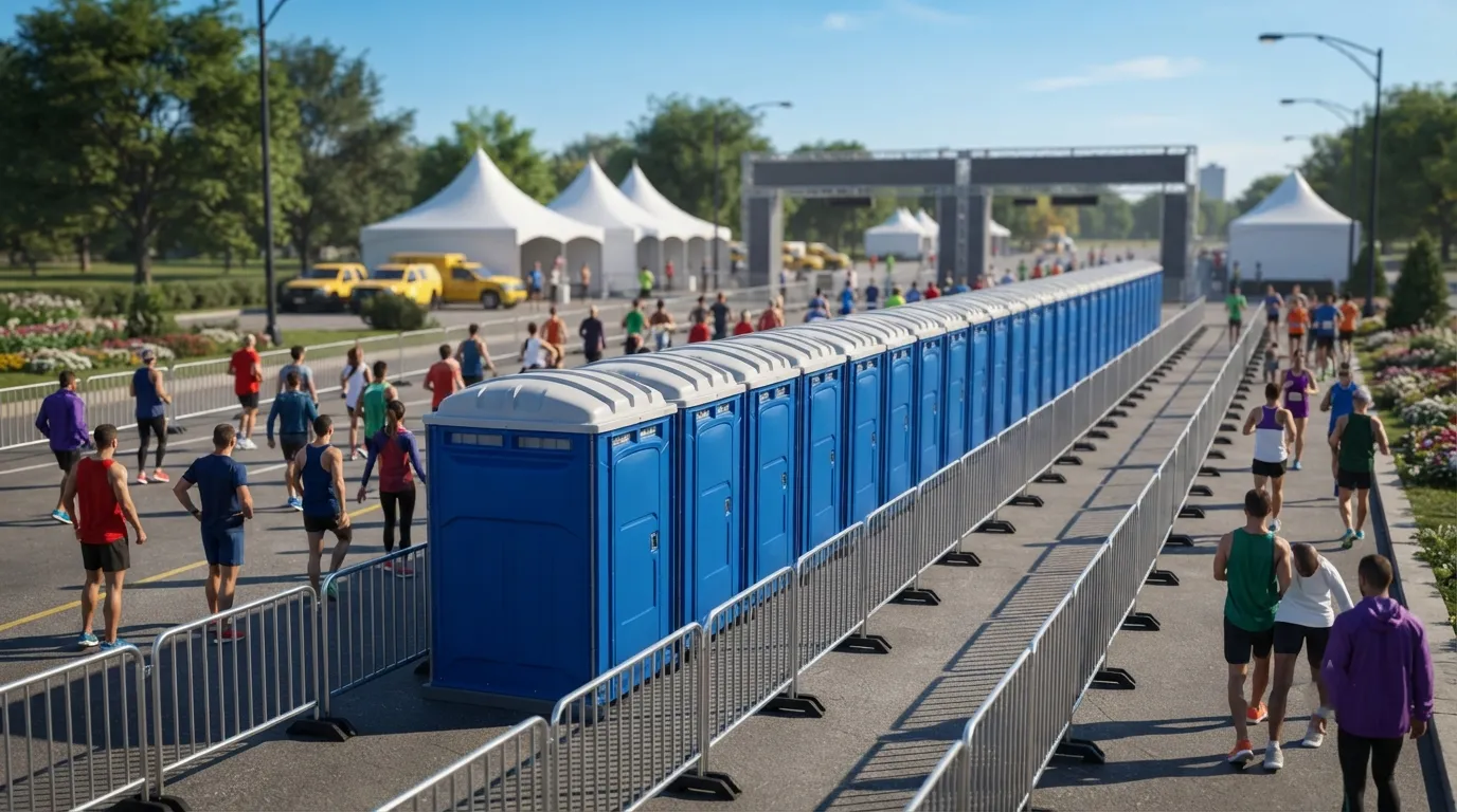 Marathon and Race Restrooms in Frederick, MD